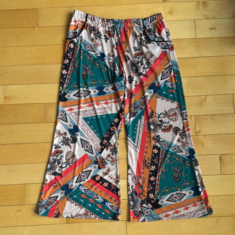 Floral Geometric Pyjamas Pants